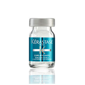 INTENSIVE TREATMENT PROCEDURE TO PREVENT THE SENSITIVITY OF THE SCALP - CURE APAISANT. 
