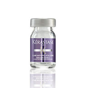 INTENSIVE TREATMENT PROCEDURE FOR COMBATING DANDRUFF - CURE ANTIPELLICULAIRE.